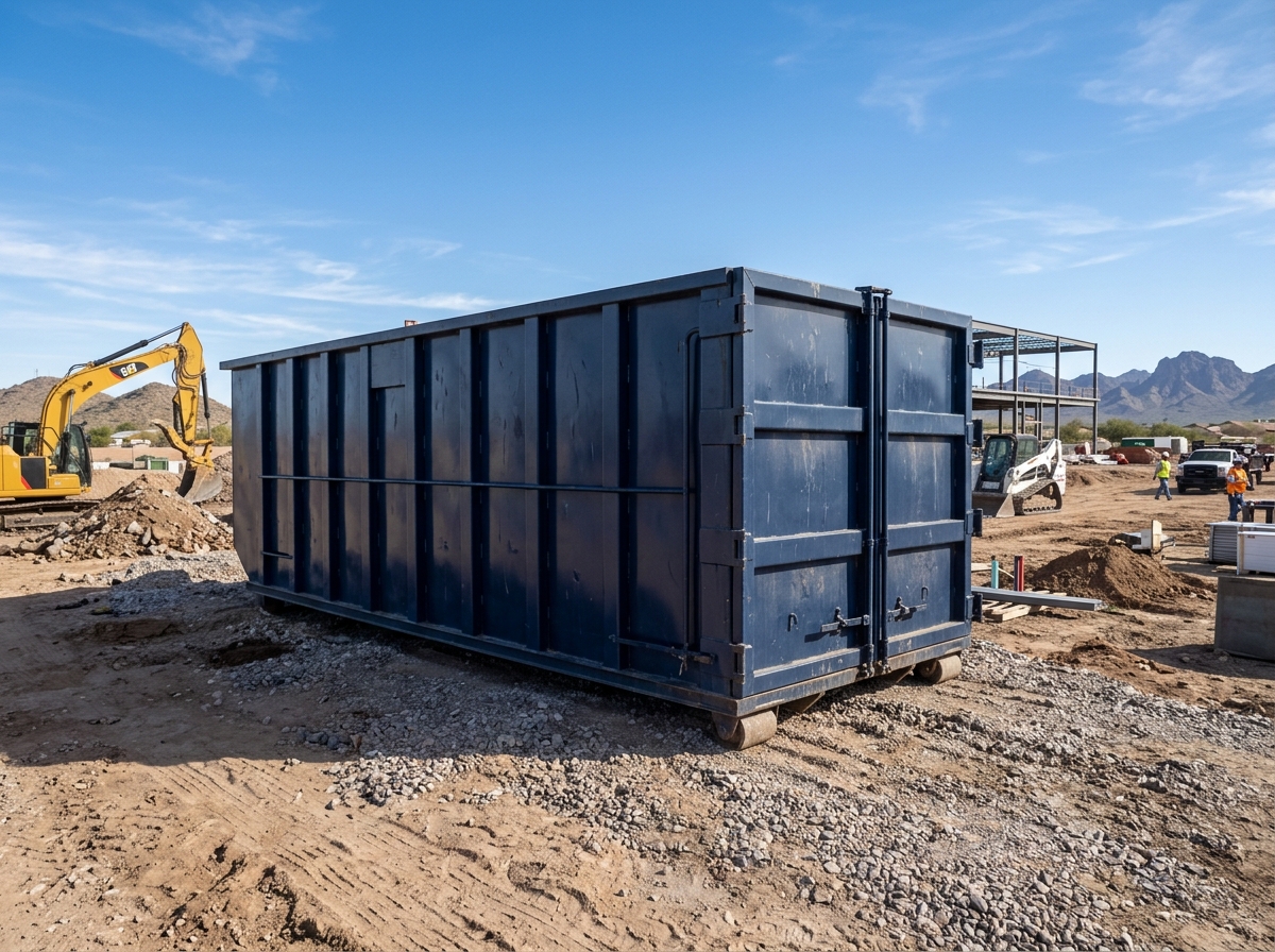 40-Yard Pinnacle Container roll off dumpster rental in Scottsdale AZ